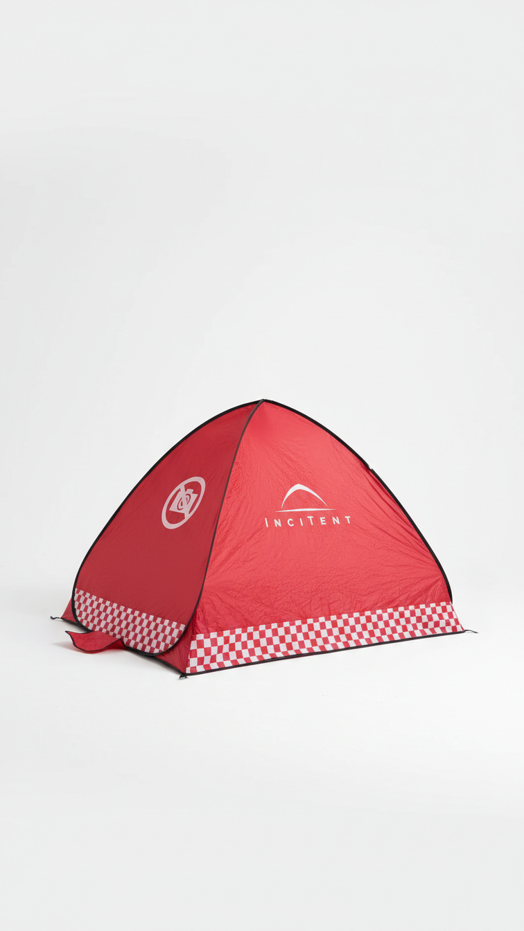 InciTent 4-Sided Privacy Shelter — Full Enclosure Tent for First Responders